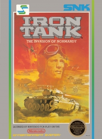 NES - Iron Tank Box Art Front