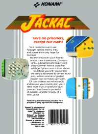 NES - Jackal Box Art Back