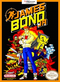 NES - James Bond Jr Box Art Front