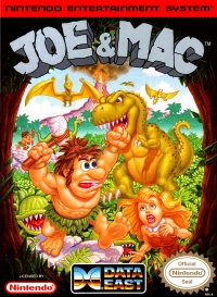 NES - Joe and Mac Box Art Front