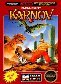 NES - Karnov Box Art Front