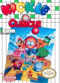 NES - Kickle Cubicle Box Art Front