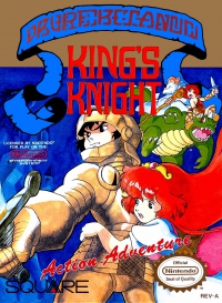 NES - King's Knight Box Art Front