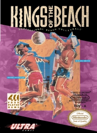 NES - Kings of the Beach Box Art Front