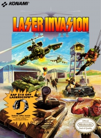 NES - Laser Invasion Box Art Front