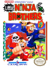 NES - Little Ninja Brothers Box Art Front