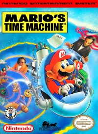 NES - Mario's Time Machine Box Art Front