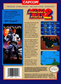 NES - Mega Man 2 Box Art Back