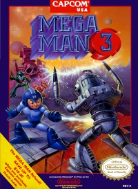 NES - Mega Man 3 Box Art Front