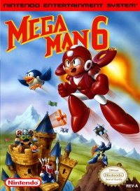 NES - Mega Man 6 Box Art Front