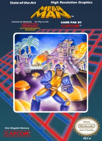 NES - Mega Man Box Art Front