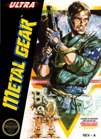 NES - Metal Gear Box Art Front