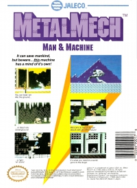 NES - Metal Mech Box Art Back