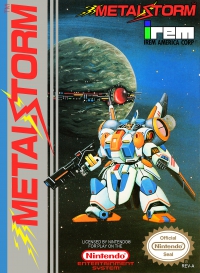 NES - Metal Storm Box Art Front