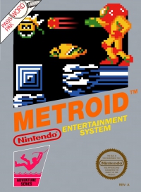 NES - Metroid Box Art Front