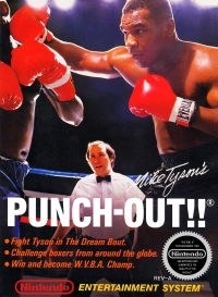NES - Mike Tyson's Punch Out Box Art Front