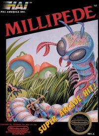 NES - Millipede Box Art Front