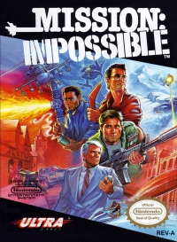 NES - Mission Impossible Box Art Front