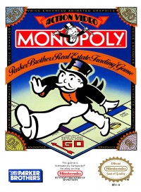 NES - Monopoly Box Art Front
