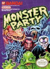 NES - Monster Party Box Art Front