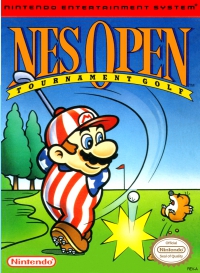 NES - NES Open Tournament Golf Box Art Front