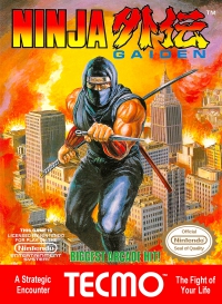 NES - Ninja Gaiden Box Art Front