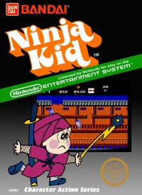 NES - Ninja Kid Box Art Front