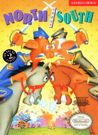 NES - North and South Box Art Front