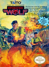 NES - Operation Wolf Box Art Front