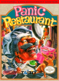 NES - Panic Restaurant Box Art Front