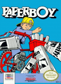 NES - Paperboy Box Art Front