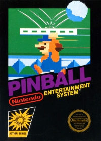 NES - Pinball Box Art Front