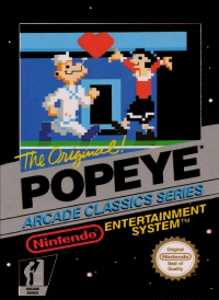 NES - Popeye Box Art Front