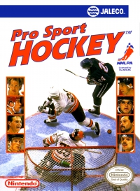 NES - Pro Sport Hockey Box Art Front