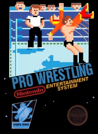 NES - Pro Wrestling Box Art Front