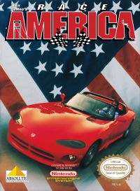NES - Race America Box Art Front