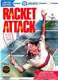 NES - Racket Attack Box Art Front