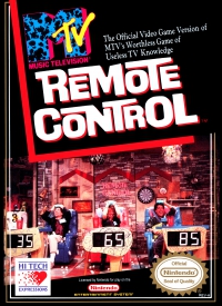 NES - Remote Control Box Art Front