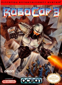 NES - RoboCop 3 Box Art Front