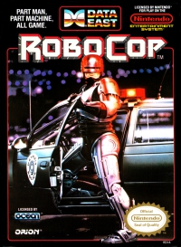 NES - RoboCop Box Art Front