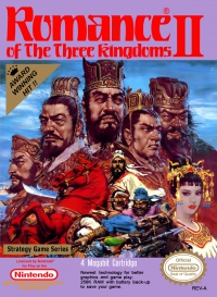 NES - Romance of the Three Kingdoms II Box Art Front