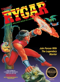 NES - Rygar Box Art Front