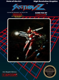 NES - Section Z Box Art Front
