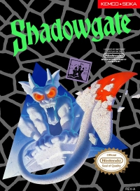 NES - Shadowgate Box Art Front
