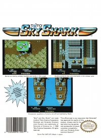 NES - Sky Shark Box Art Back