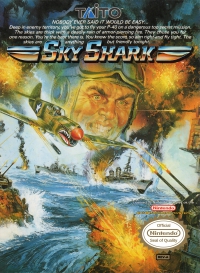NES - Sky Shark Box Art Front