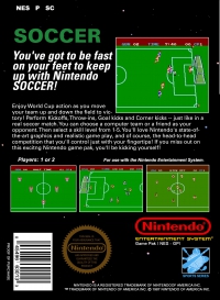 NES - Soccer Box Art Back