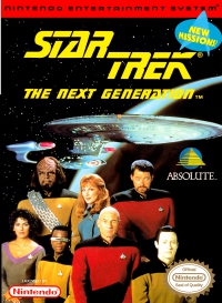 NES - Star Trek The Next Generation Box Art Front