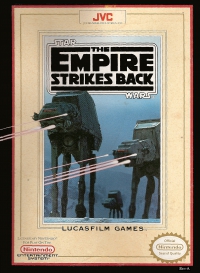 NES - Star Wars The Empire Strikes Back Box Art Front