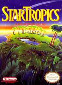 NES - StarTropics Box Art Front